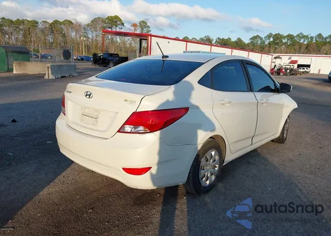 2017 Hyundai Accent Se z USA, uszkodzony, nr VIN KMHCT4AE7HU235484